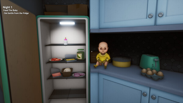 نظرة سريعة على لعبة The Baby In Yellow