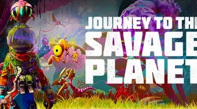 تحميل لعبة Journey To The Savage Planet للكمبيوتر - غلاف اللعبة الرئيسي